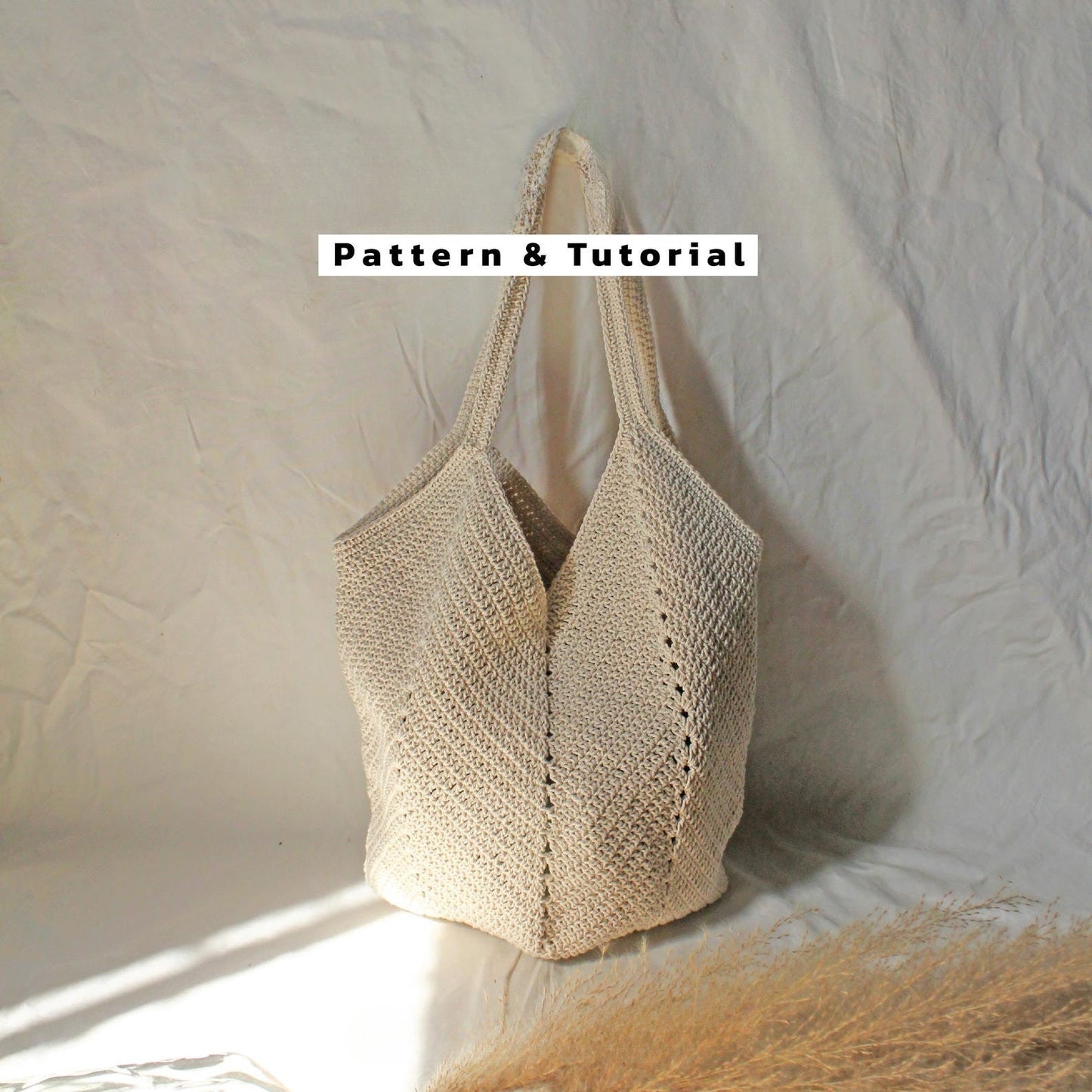 Easy Tote Bag Crochet Pattern
