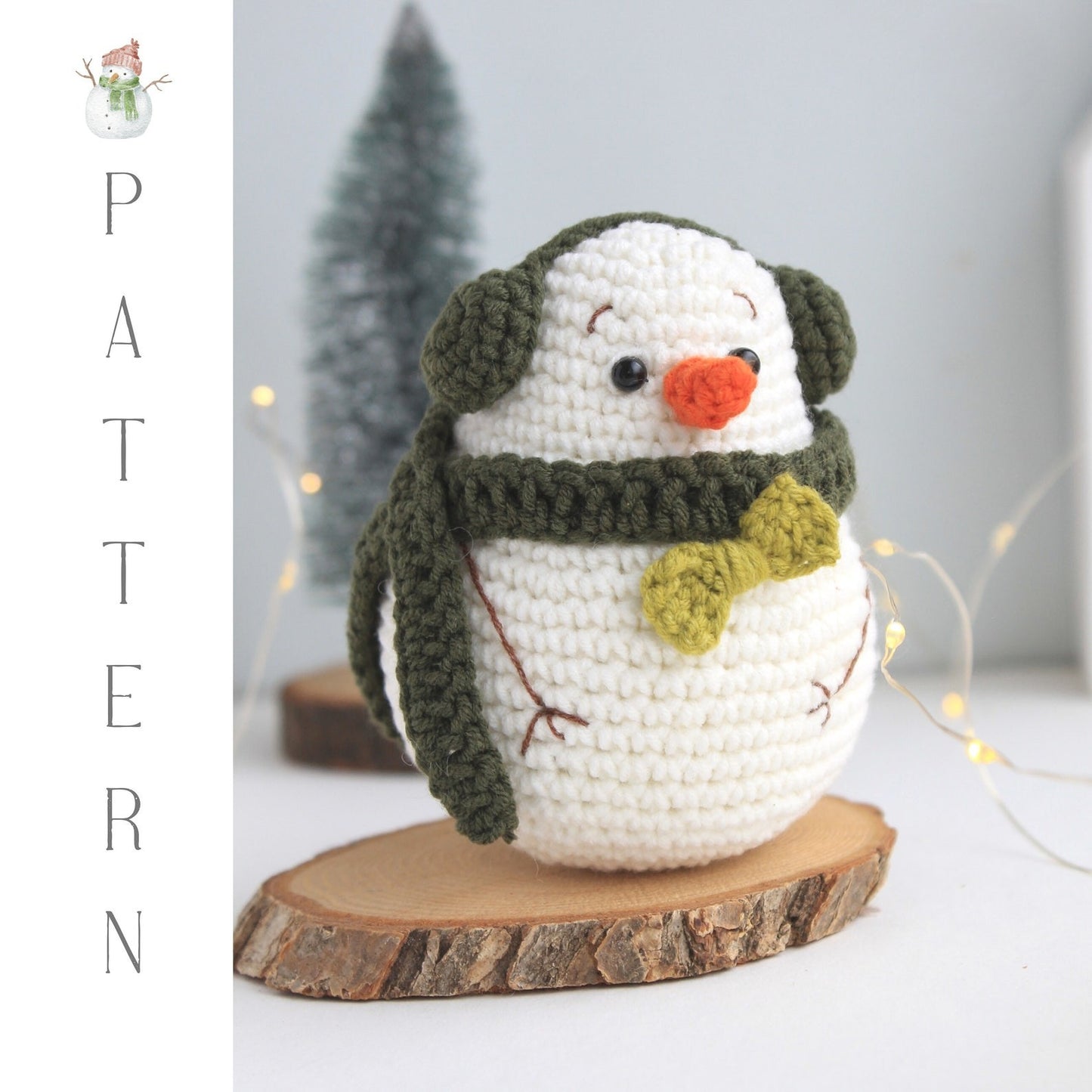 Snowman Crochet Pattern