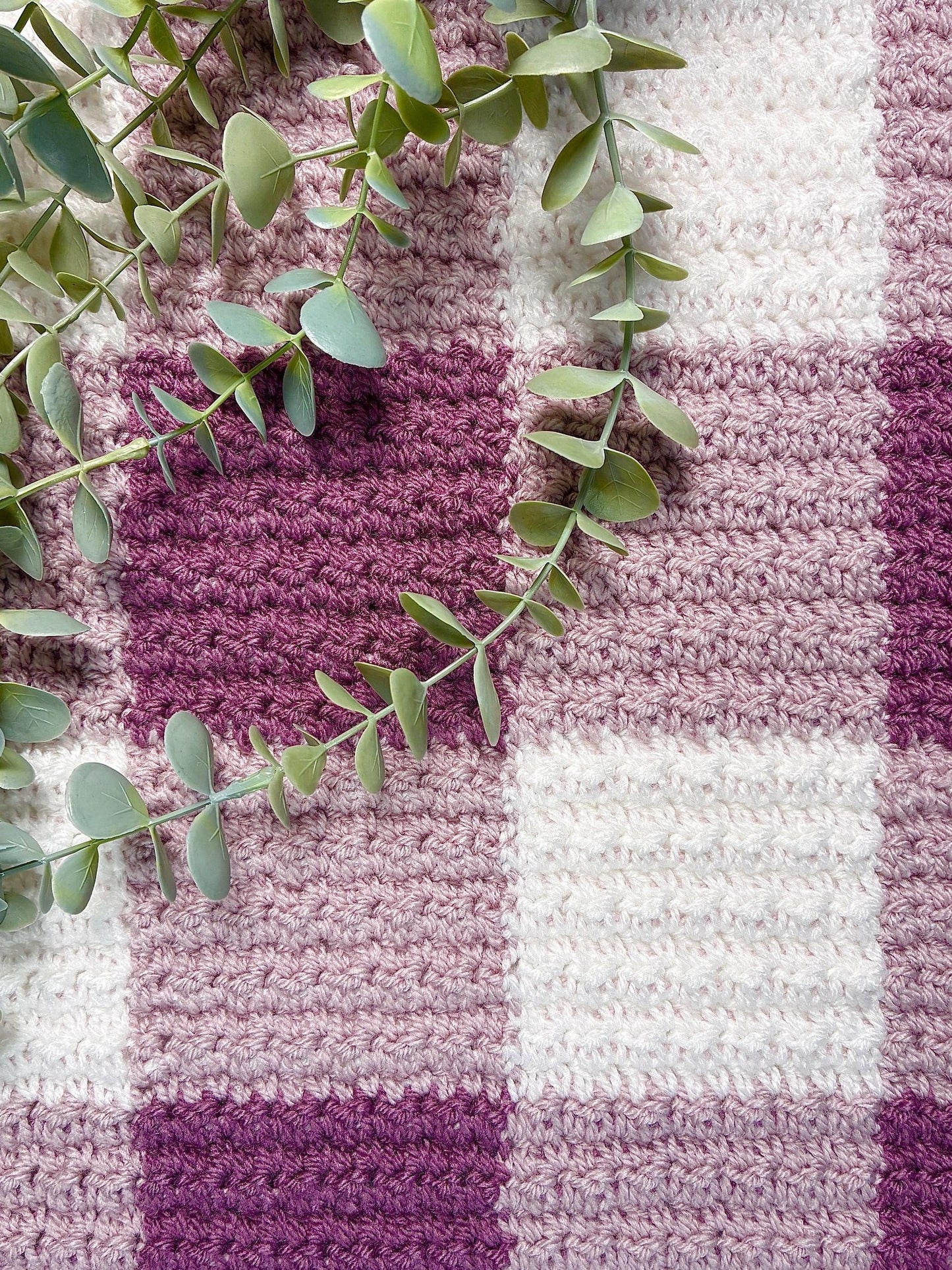 Cherry Blanket Crochet Pattern