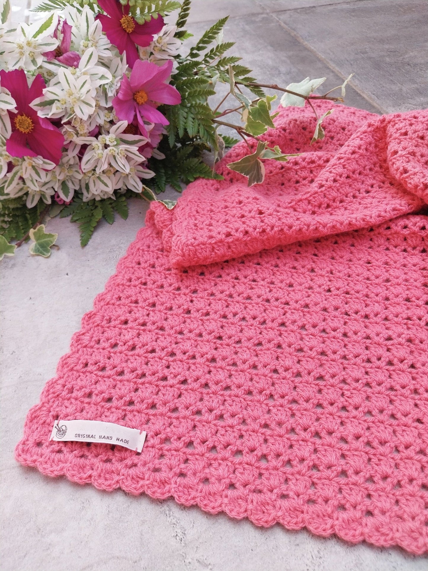 Cozy Cloud Baby Blanket Crochet pattern