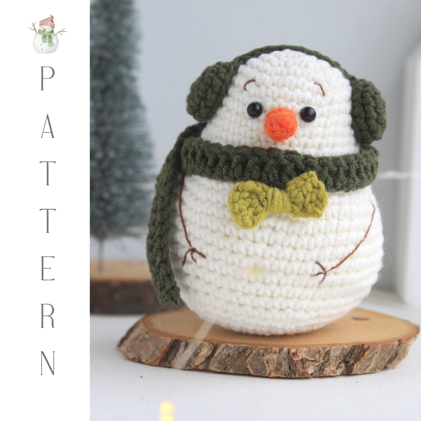 Snowman Crochet Pattern