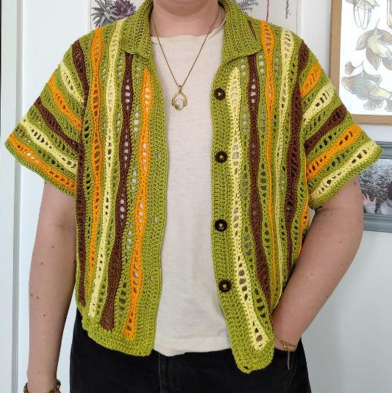 Willow Breeze Crochet Shirt Pattern