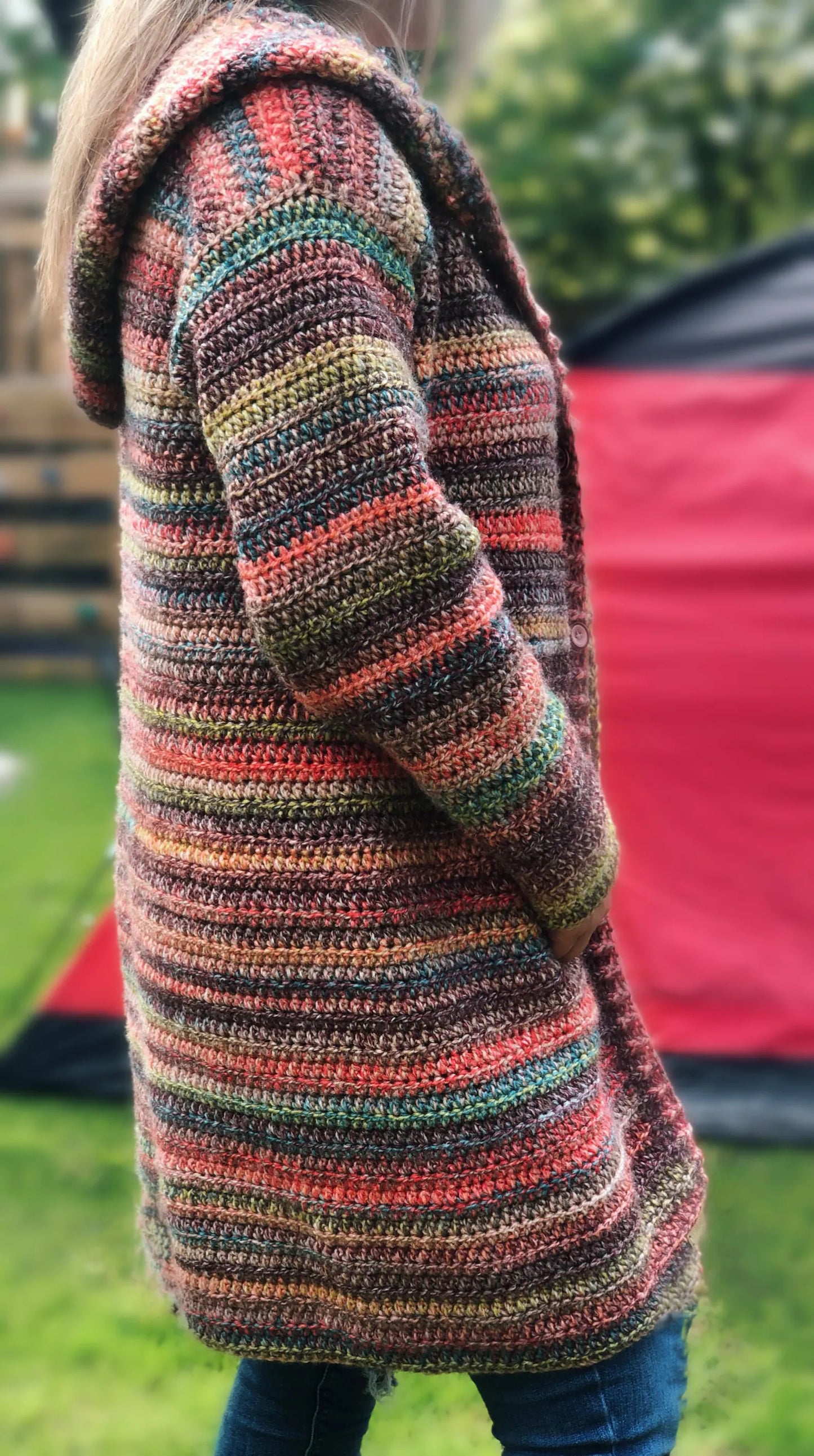 Crochet Hooded Jacket Pattern