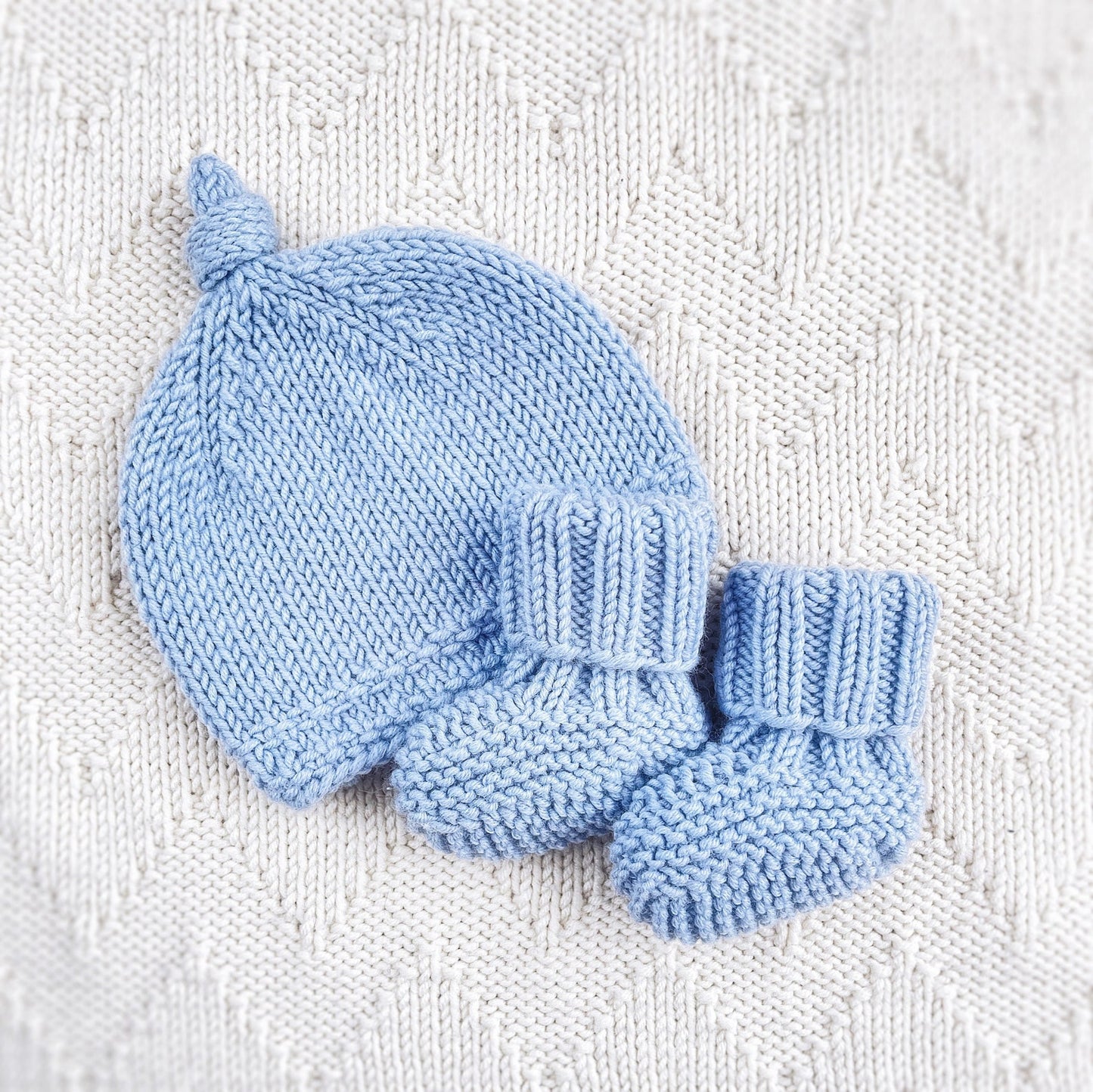 Cozy Baby Duo Set - Knit Pattern