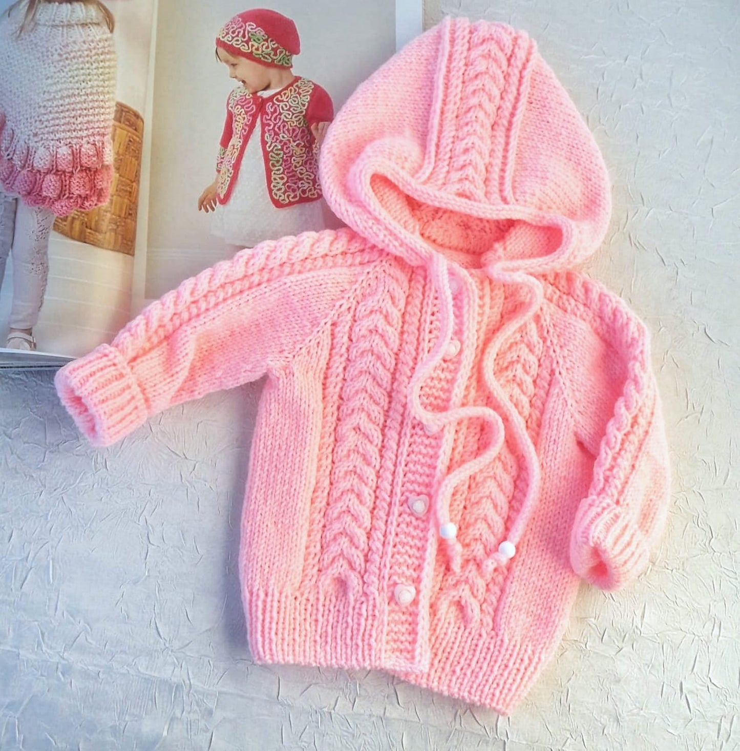 Snuggle Baby Cardigan Knitting Pattern