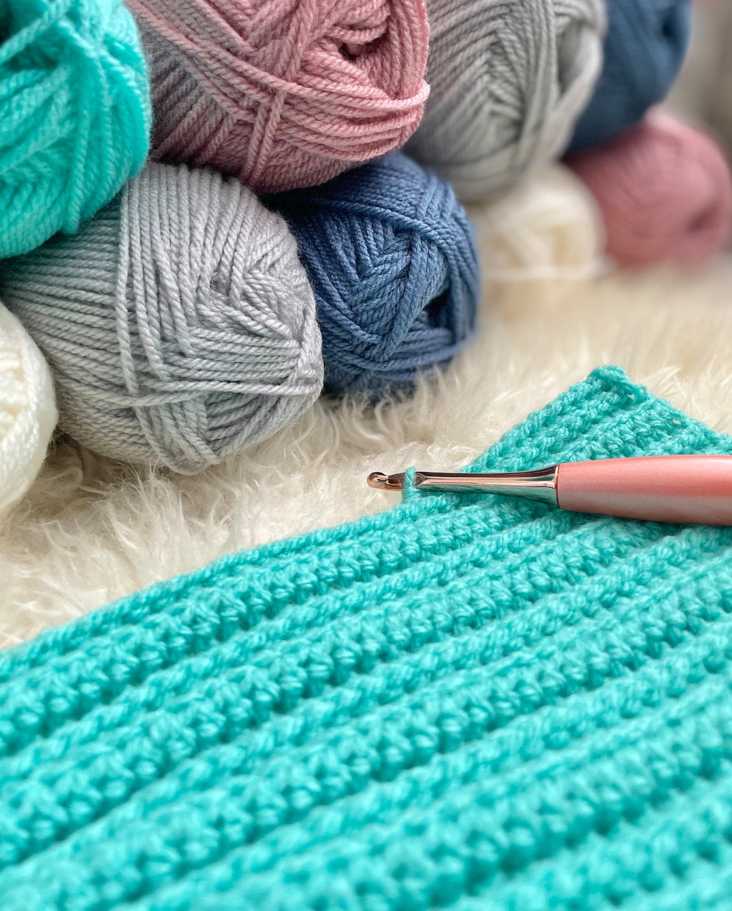 the Easy Beanie crochet Pattern