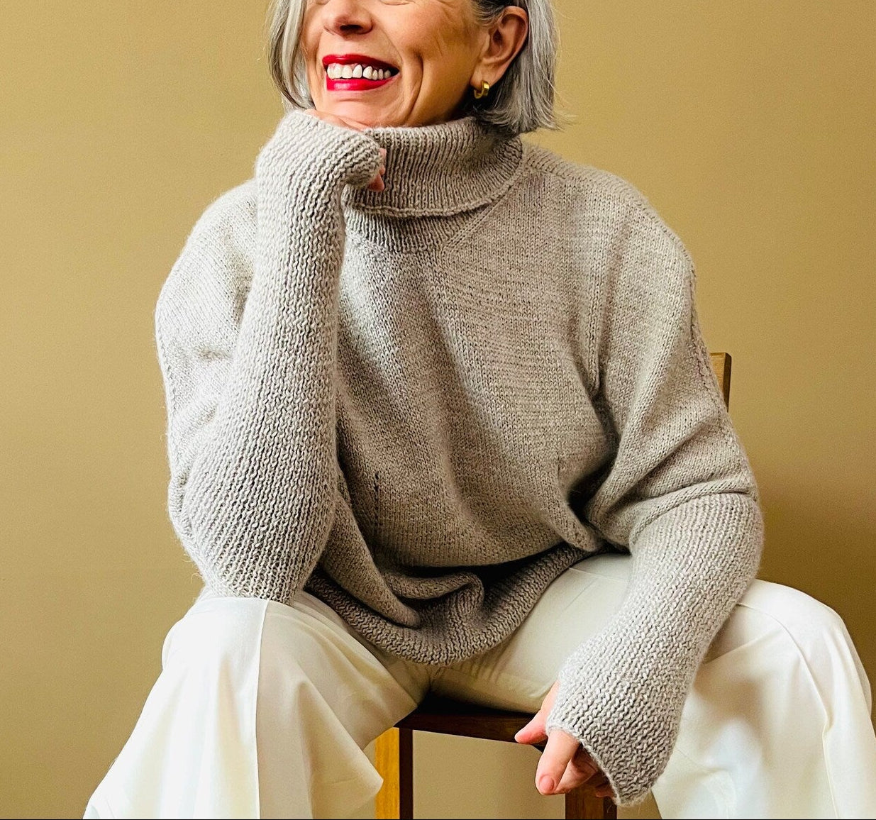 Everyday Elegance Poncho Knitting Pattern
