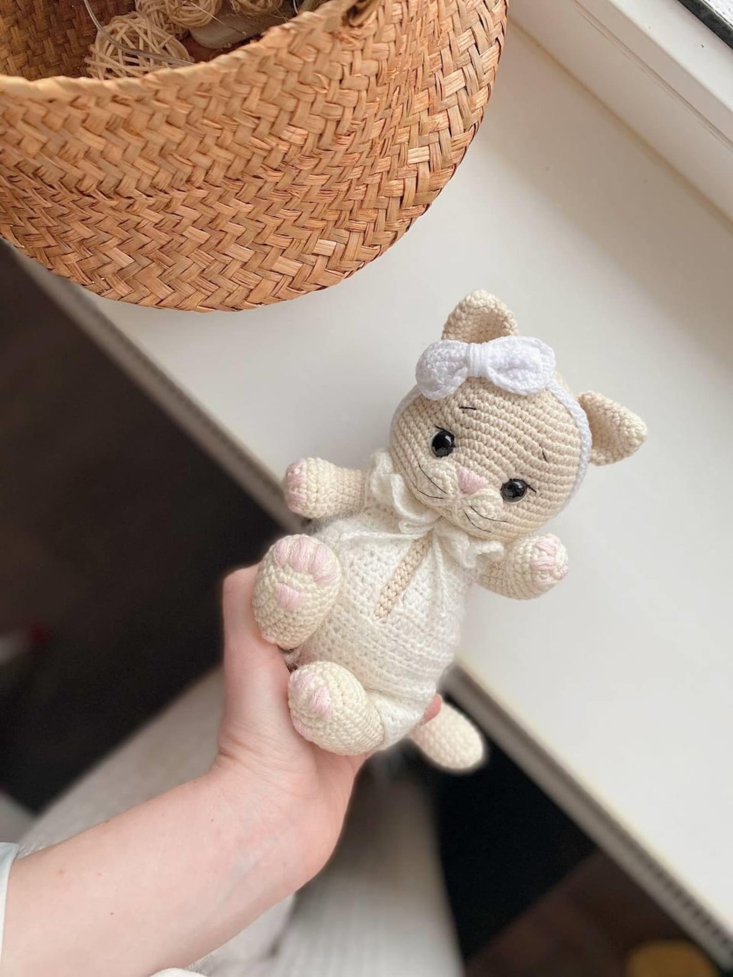 Cute Kitten Crochet Pattern