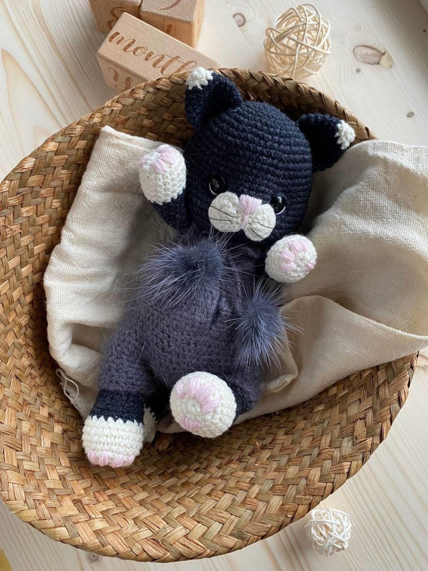Cute Kitten Crochet Pattern