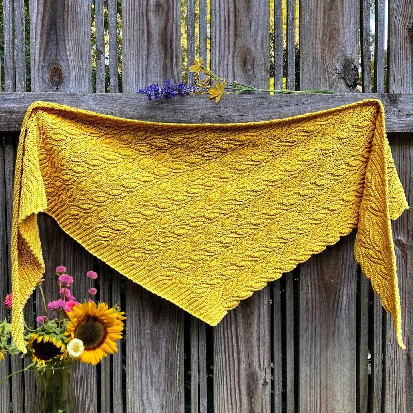 Cozy Winter Shawl Crochet Pattern