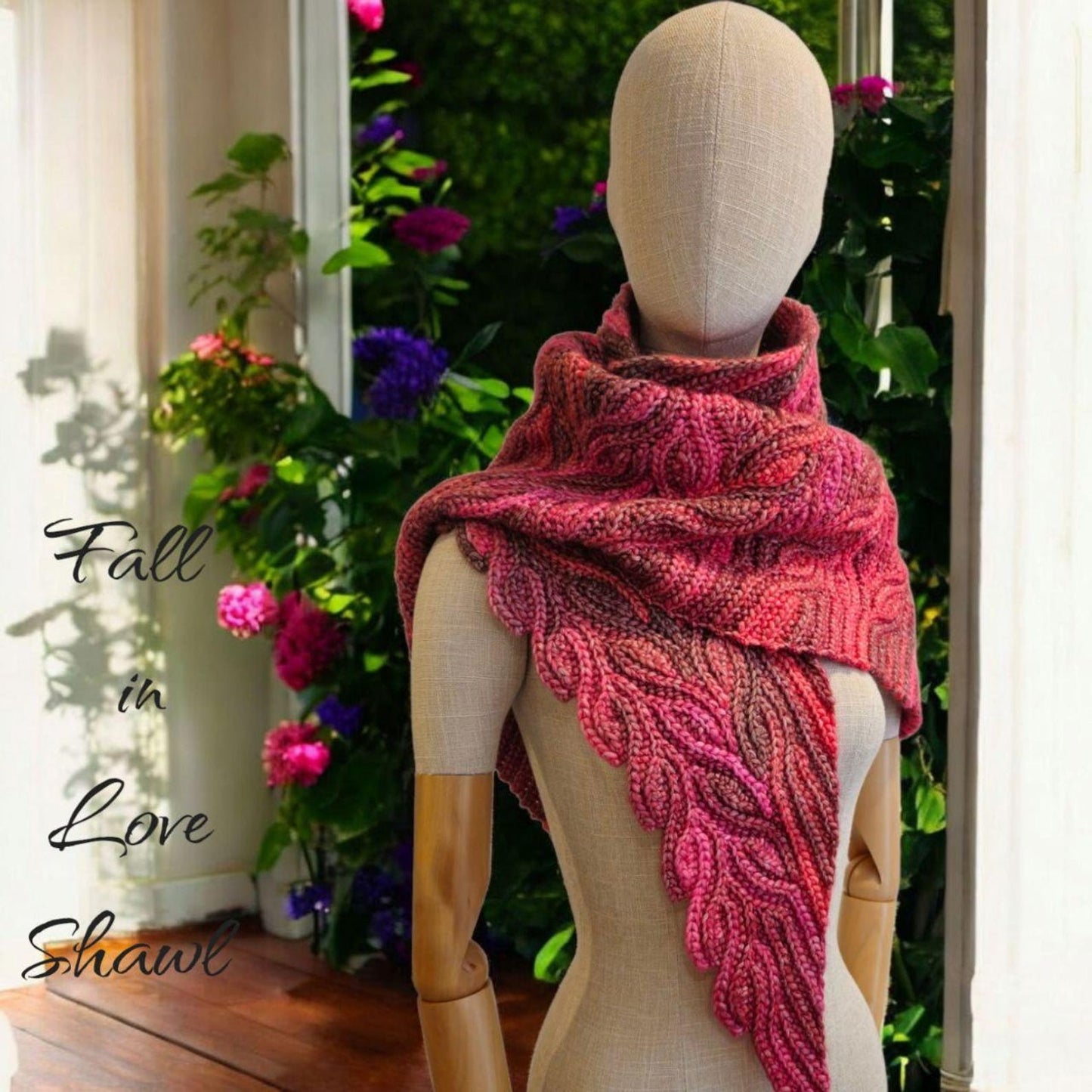 Cozy Winter Shawl Crochet Pattern