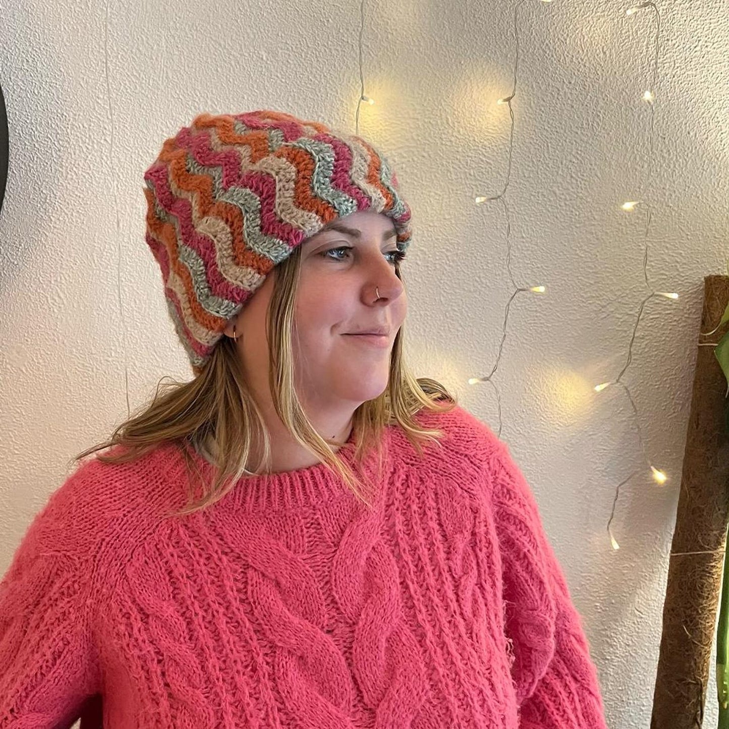 Cozy Ripple Beanie Crochet Pattern