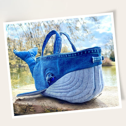 Practical Whale Basket - Sewing Pattern