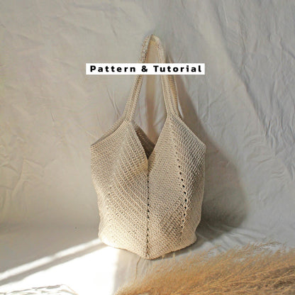 Easy Tote Bag Crochet Pattern