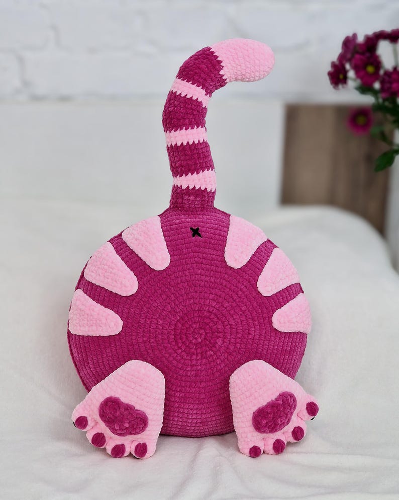 Cat Butt Pillow Crochet Pattern