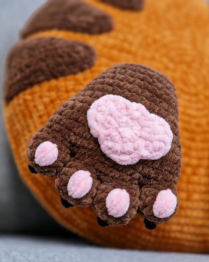 Cat Butt Pillow Crochet Pattern