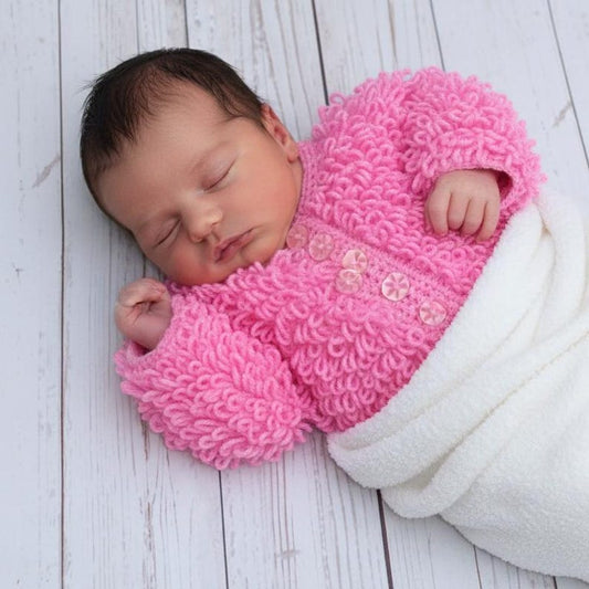 Crochet Loopy Baby Cardigans Pattern