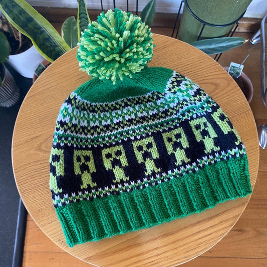 Minecraft Creeper knitting Pattern