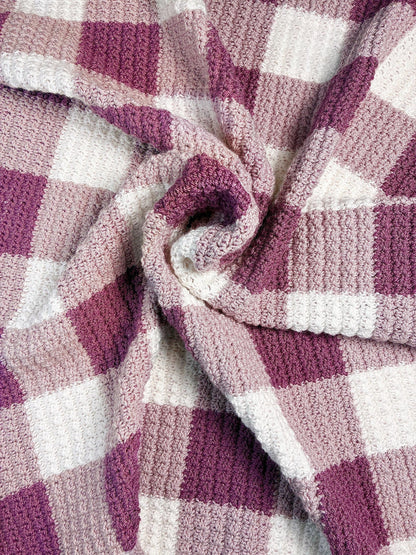 Cherry Blanket Crochet Pattern