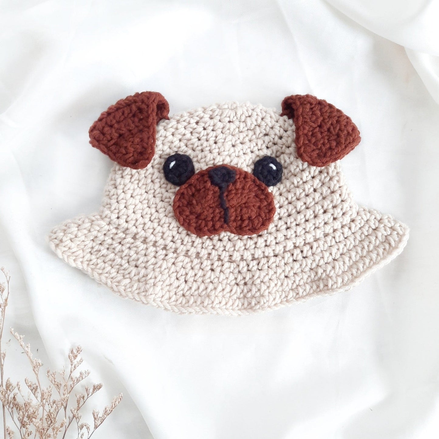 animal bucket hat crochet pattern
