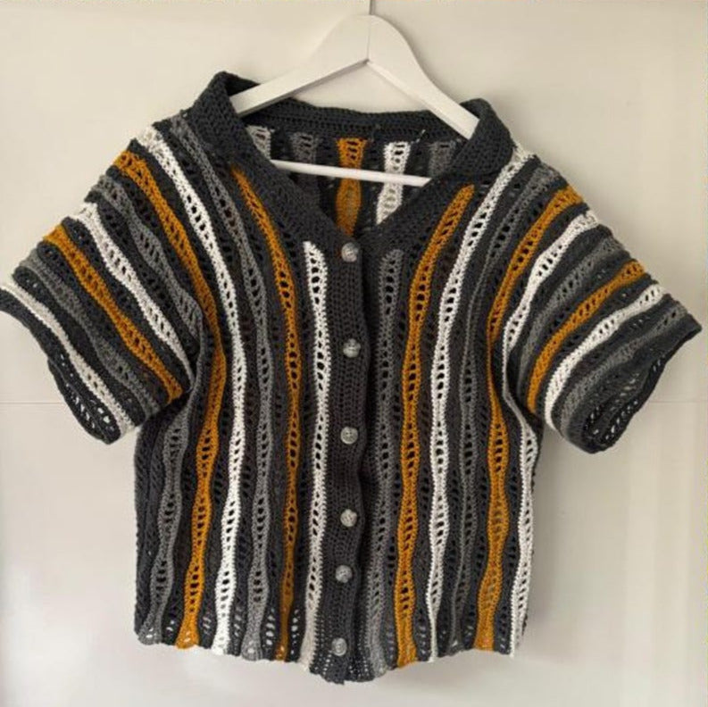 Willow Breeze Crochet Shirt Pattern