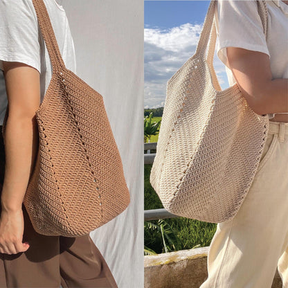 Easy Tote Bag Crochet Pattern