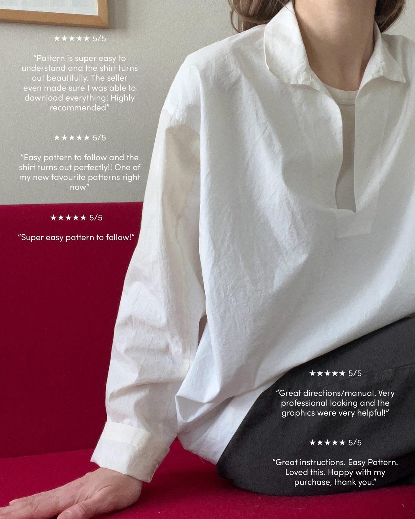 Polo Style Shirt - Sewing Pattern