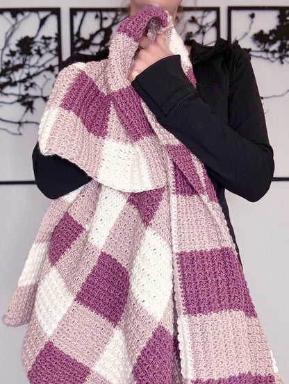 Cherry Blanket Crochet Pattern