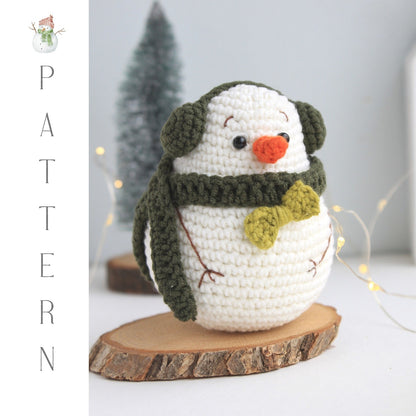 Snowman Crochet Pattern
