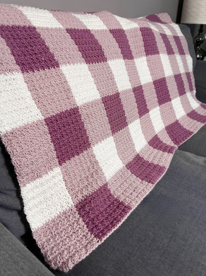 Cherry Blanket Crochet Pattern