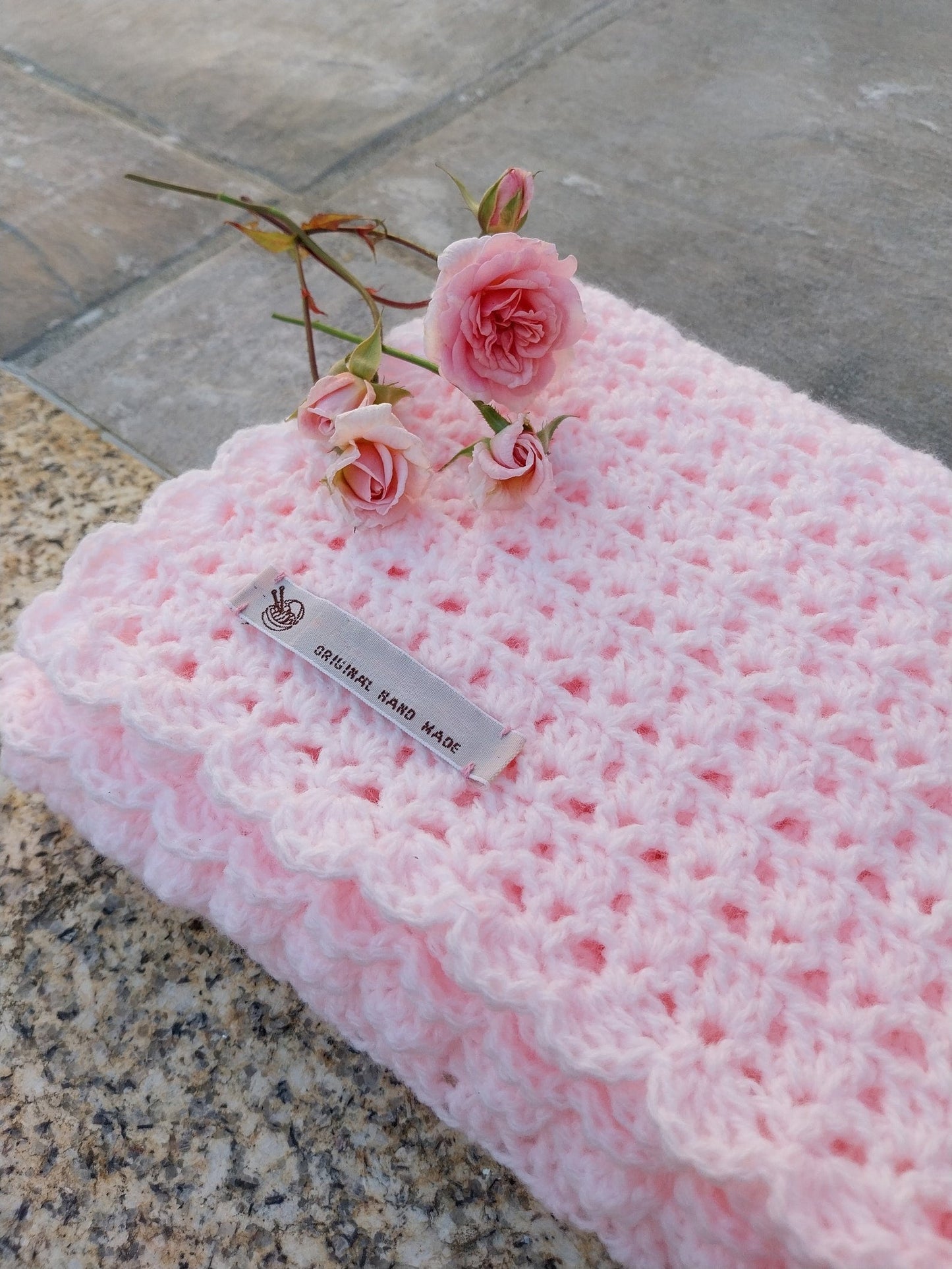 Cozy Cloud Baby Blanket Crochet pattern