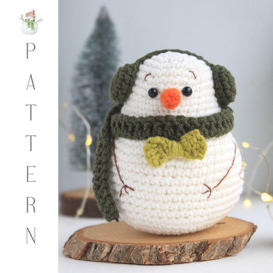 Snowman Crochet Pattern