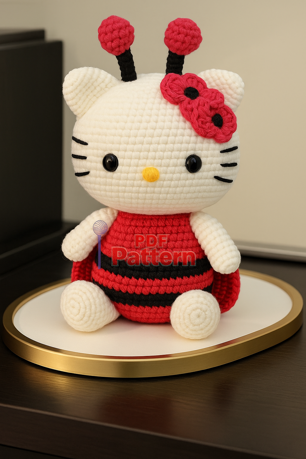 3-in-1 Crochet Pattern Kitty