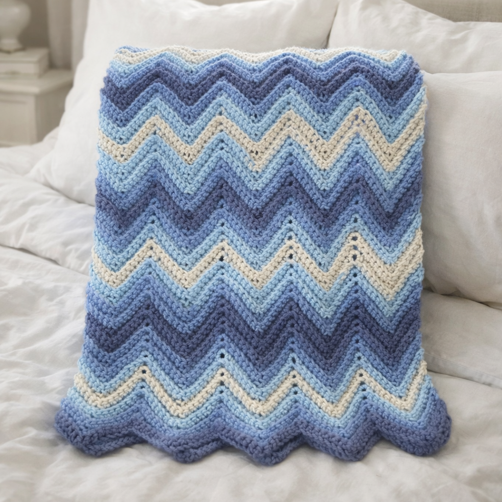 Quick Cozy Blanket Crochet Pattern