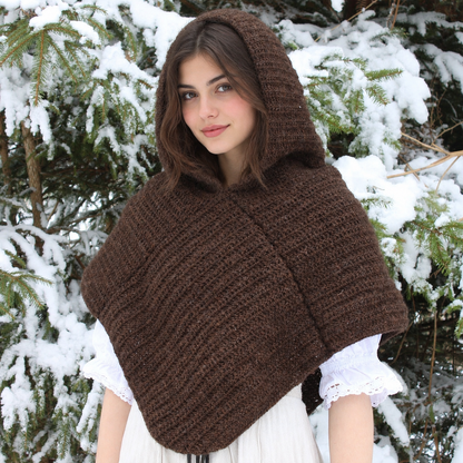 Easy Cozy Hood Crochet Pattern