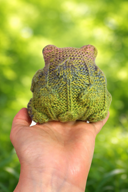 Magic Toad Buddy Knitting Pattern