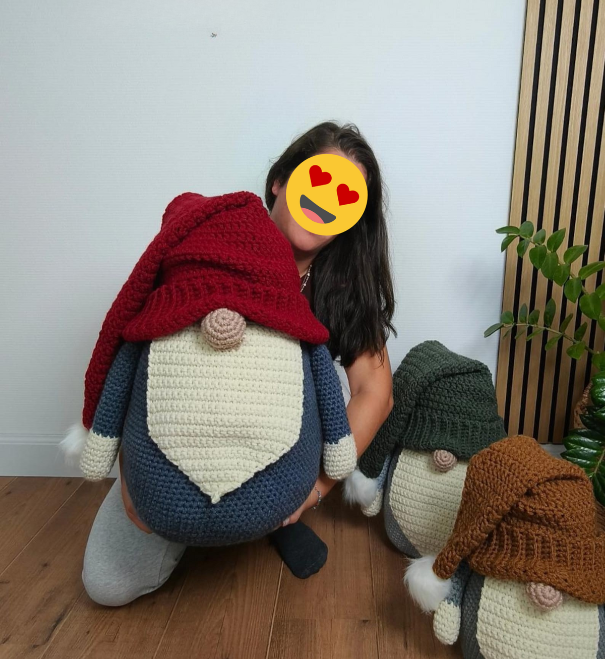 Oversized Gnomes Crochet Pattern