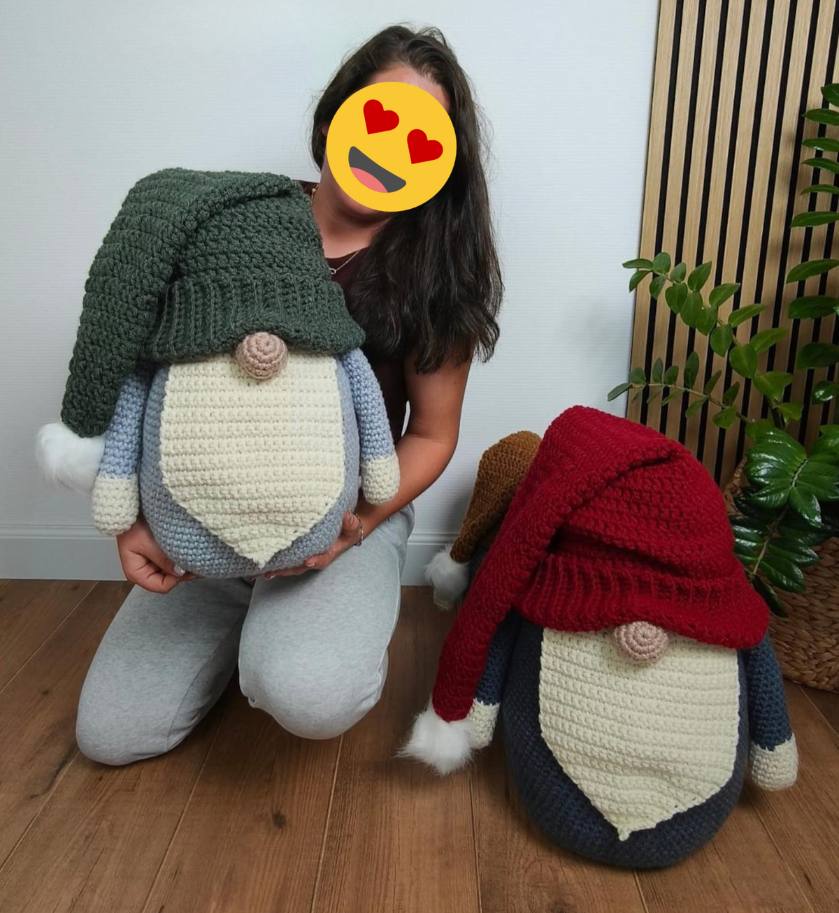 Oversized Gnomes Crochet Pattern