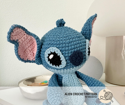 Cute Alien Crochet Pattern