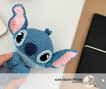 Cute Alien Crochet Pattern