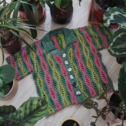 Willow Breeze Crochet Shirt Pattern