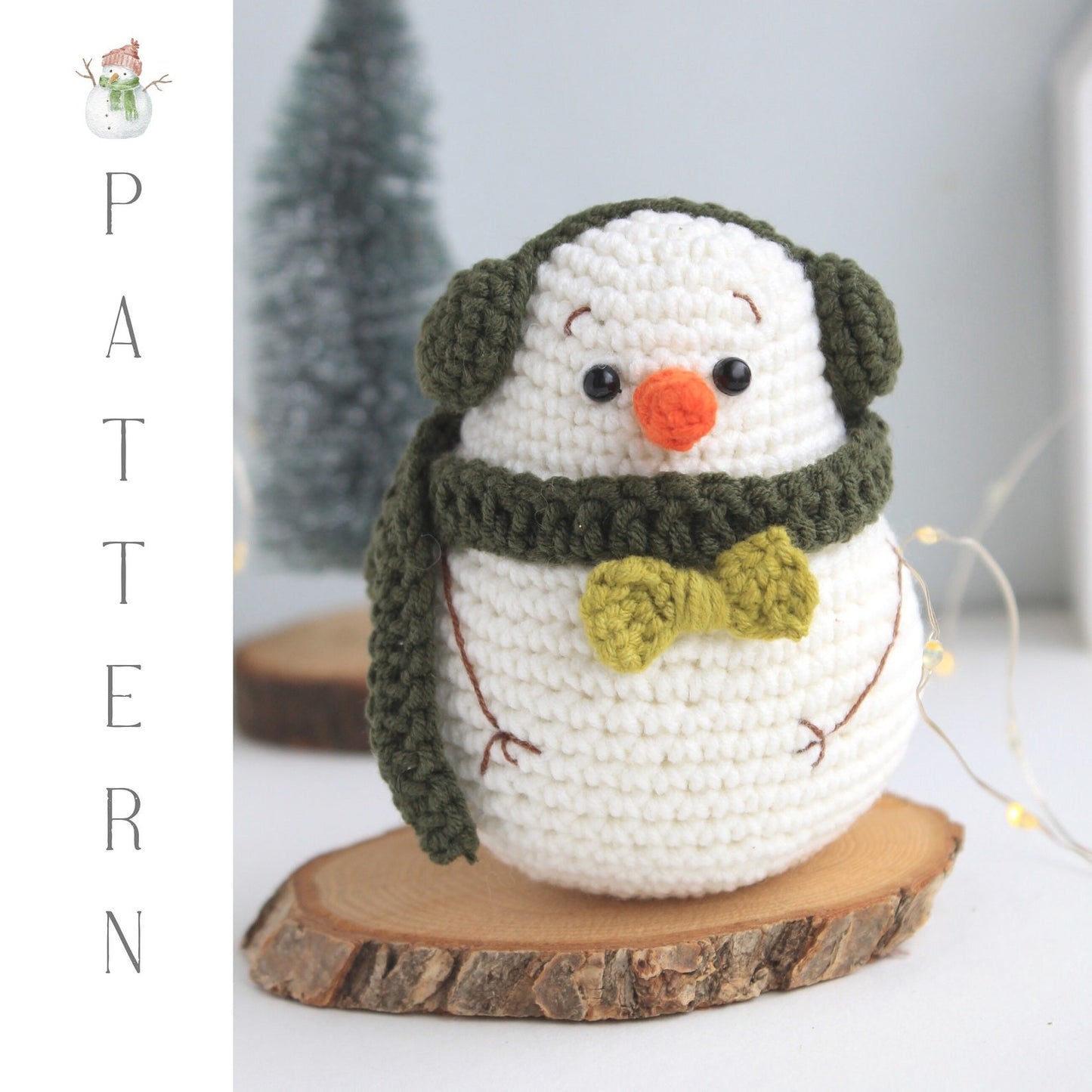 Snowman Crochet Pattern