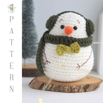 Snowman Crochet Pattern