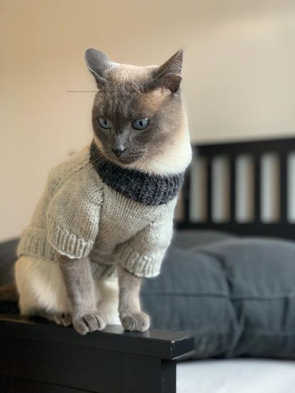 Easy Pet Sweater Knitting Pattern