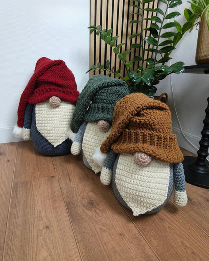 Oversized Gnomes Crochet Pattern