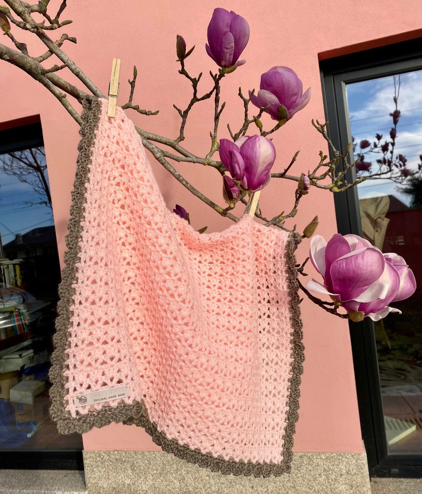 Cozy Cloud Baby Blanket Crochet pattern