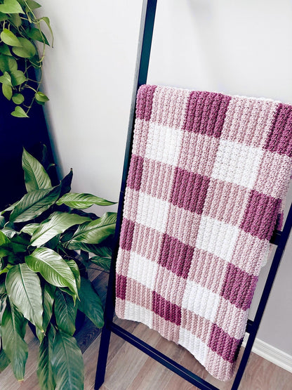 Cherry Blanket Crochet Pattern