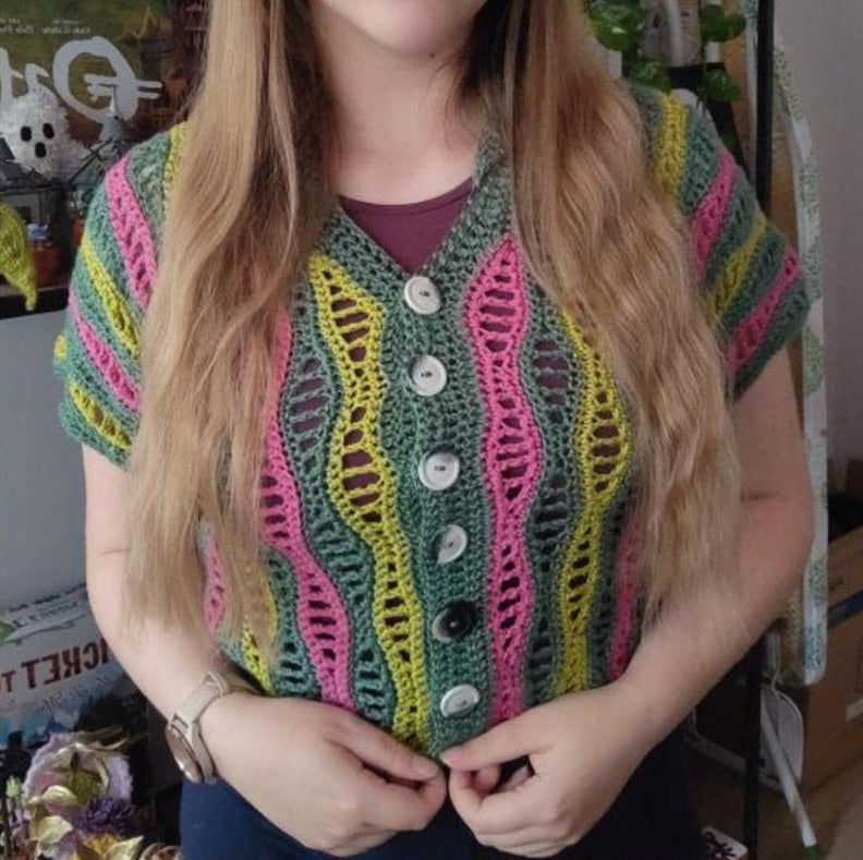 Willow Breeze Crochet Shirt Pattern