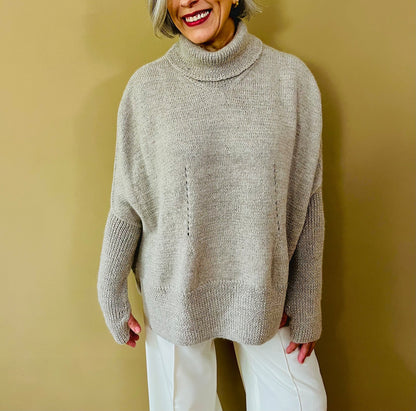 Everyday Elegance Poncho Knitting Pattern