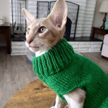 SnugCat Sweater Knittng Pattern